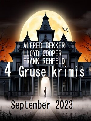 cover image of 4 Gruselkrimis September 2023